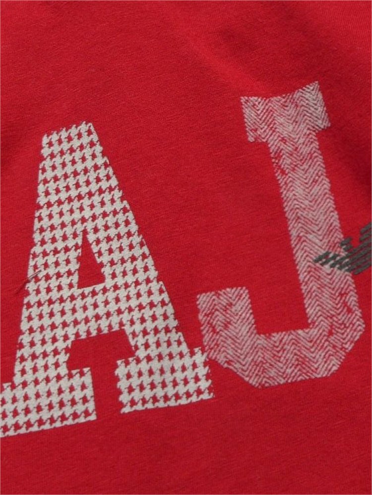 Armani Kapüşonlu Sweatshirt - Bordo