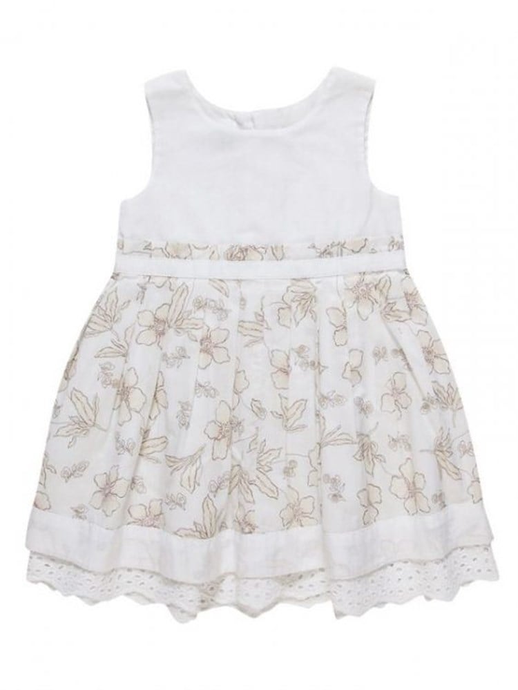 Chicco Çiçekli Elbise - Kırmızı