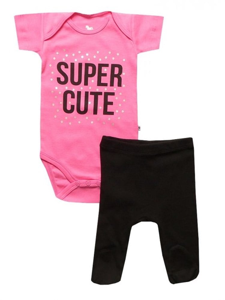 Bebeque Super Cute Set - Pembe