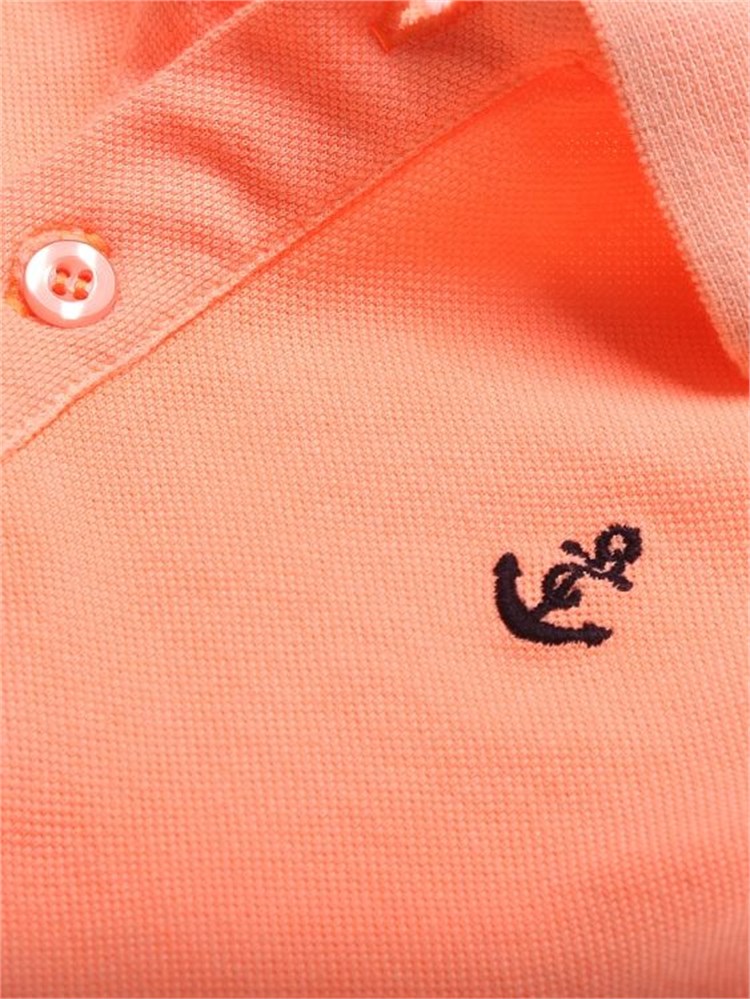State of Kids Florida Polo T-Shirt-Turuncu