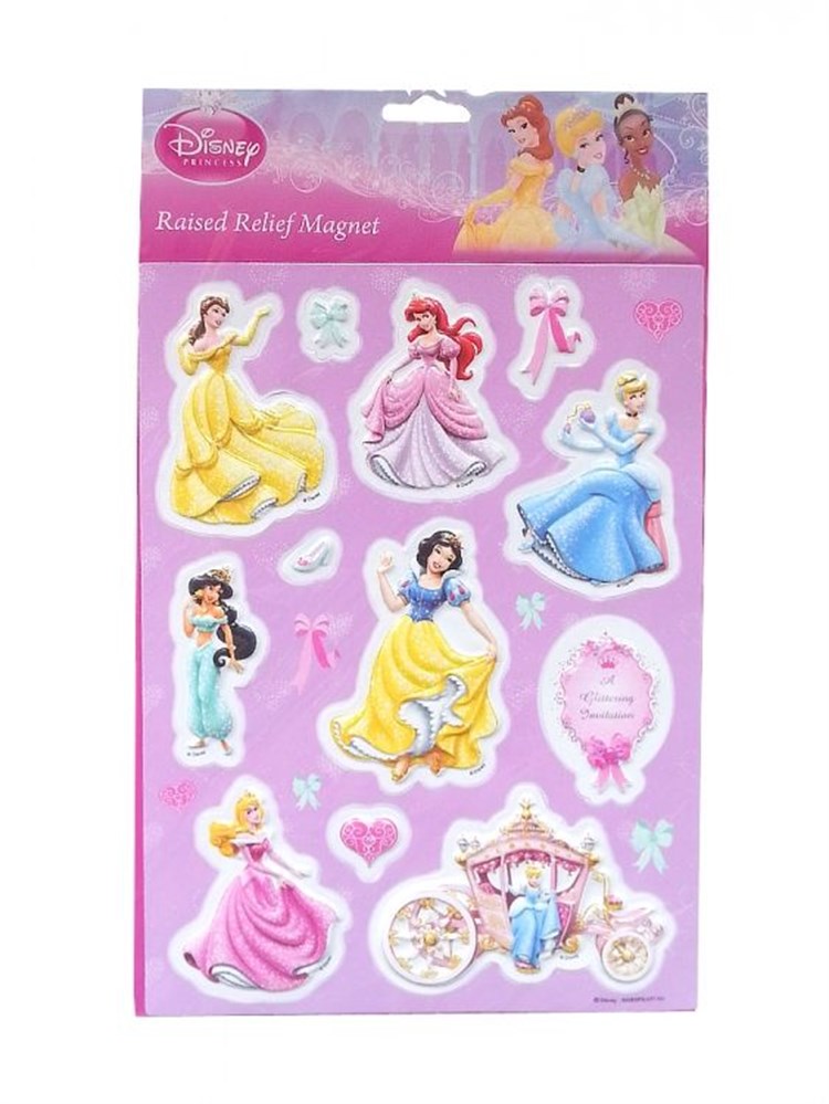 Disney Magnetli Prensesler Çıkartmaları