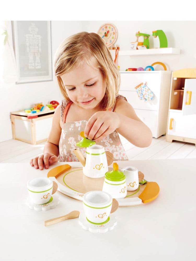 Hape Ahşap Çay Seti