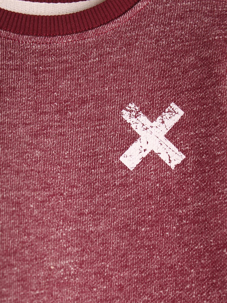 State of Kids Houston Sweatshirt - Bordo Brave