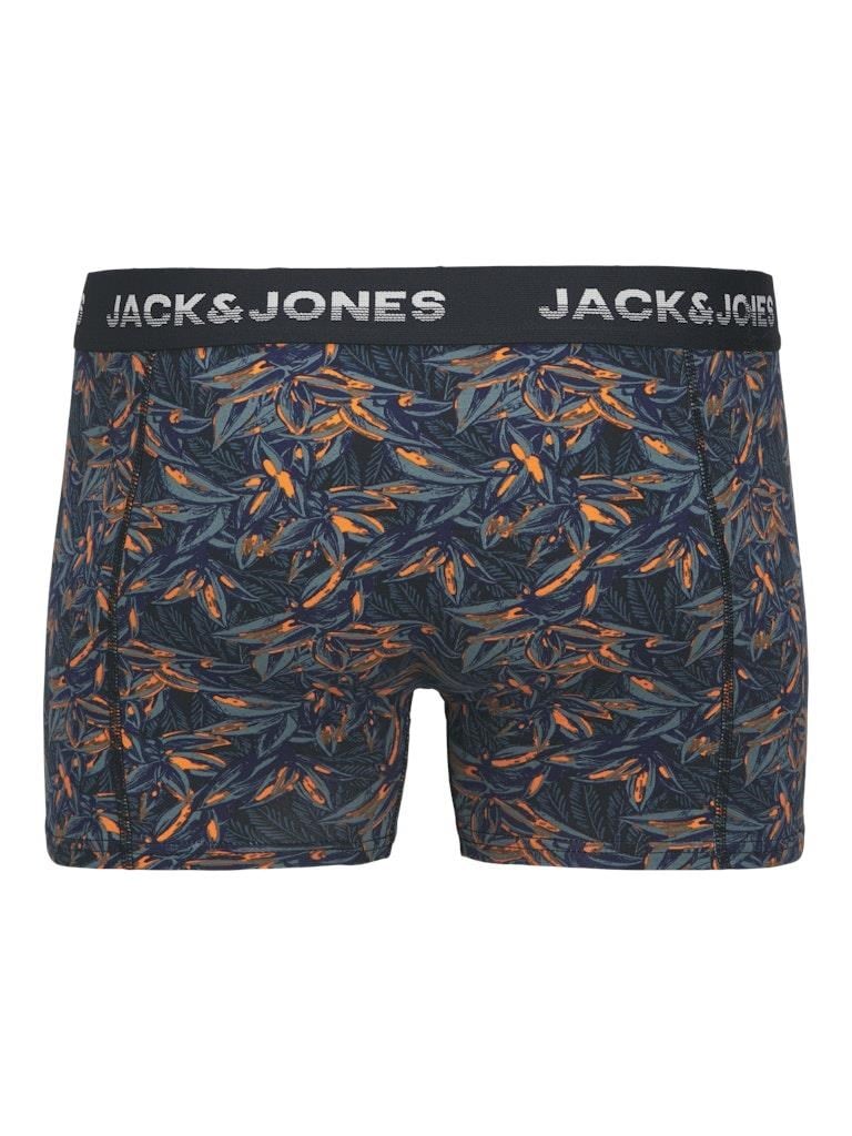  12283353-JACMAXWELL TRUNKS 3 PACK BLUE NAVY ERKEK BOXER