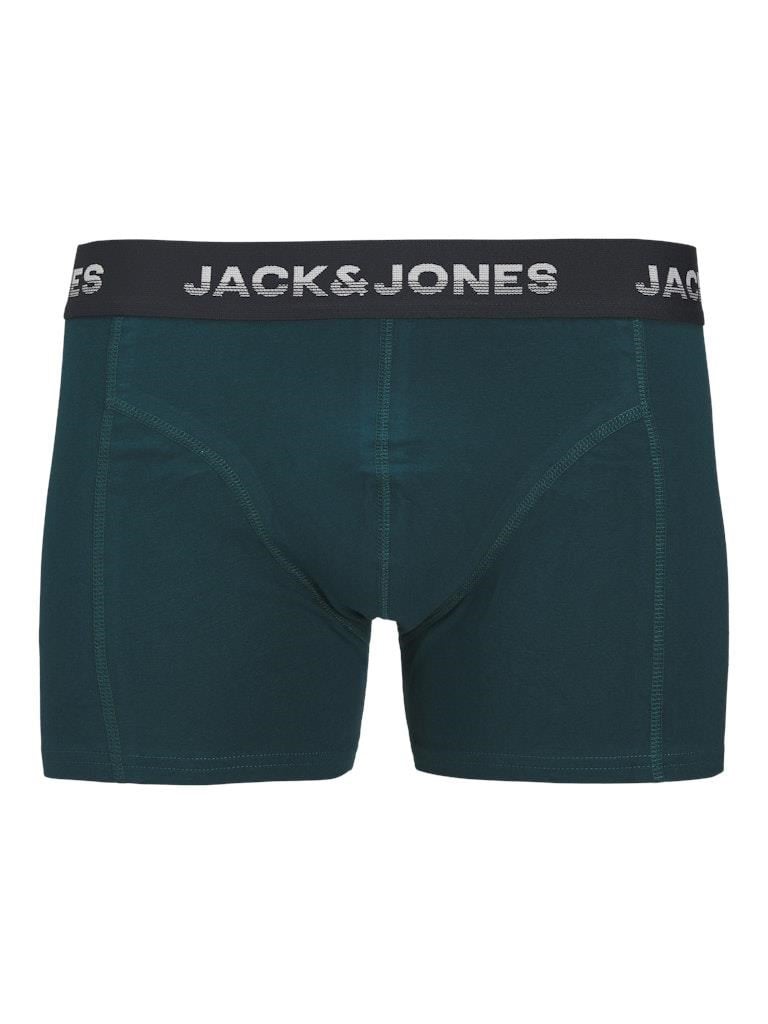  12283353-JACMAXWELL TRUNKS 3 PACK BLUE NAVY ERKEK BOXER