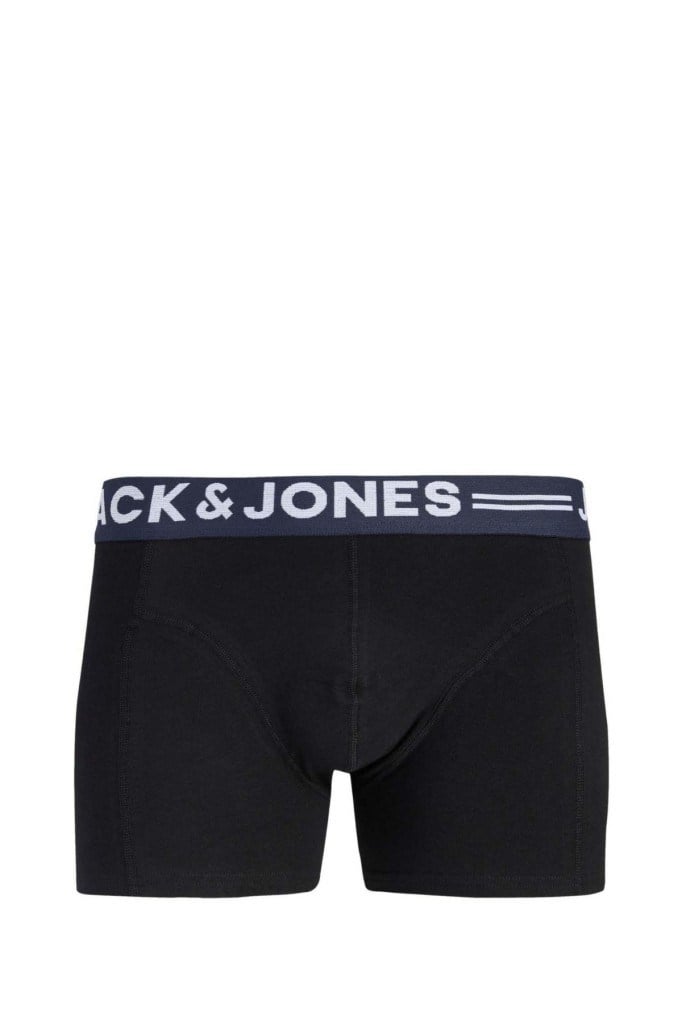 12081832 SENSE TRUNKS 3-PACK NOOS BLACK ERKEK BOXER