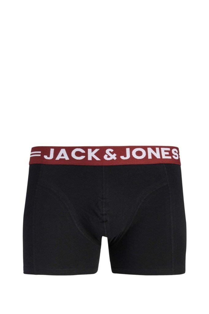 12081832 SENSE TRUNKS 3-PACK NOOS BLACK ERKEK BOXER