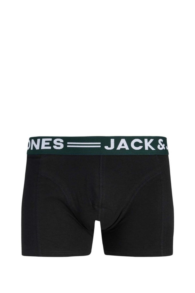 12081832 SENSE TRUNKS 3-PACK NOOS BLACK ERKEK BOXER