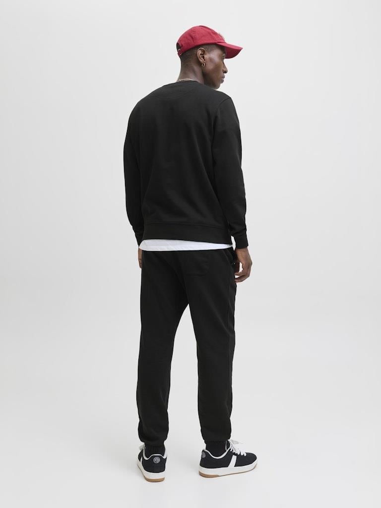 12278791 JJESOHO SWEAT BLACK ERKEK SWEATSHİRT