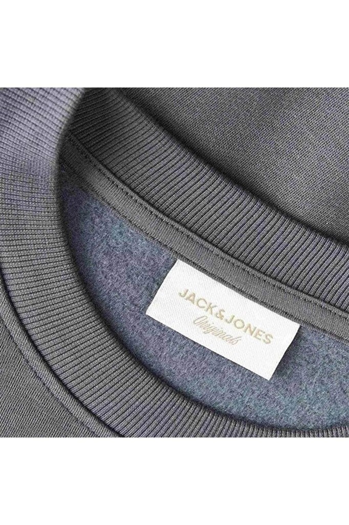 12290659 JORLOGO SWEAT ASPHALT ERKEK SWEATSHİRT