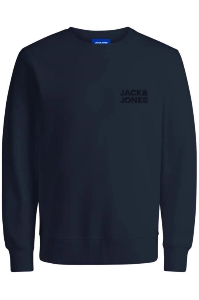 12290659 JORLOGO SWEAT NAVY BLAZER ERKEK SWEATSHİRT
