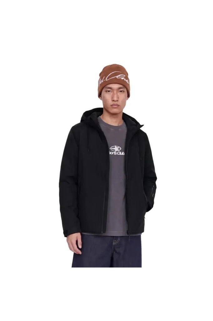 12299783 JCOFUSION TECH JCKT AW26 BLACK ERKEK CEKET