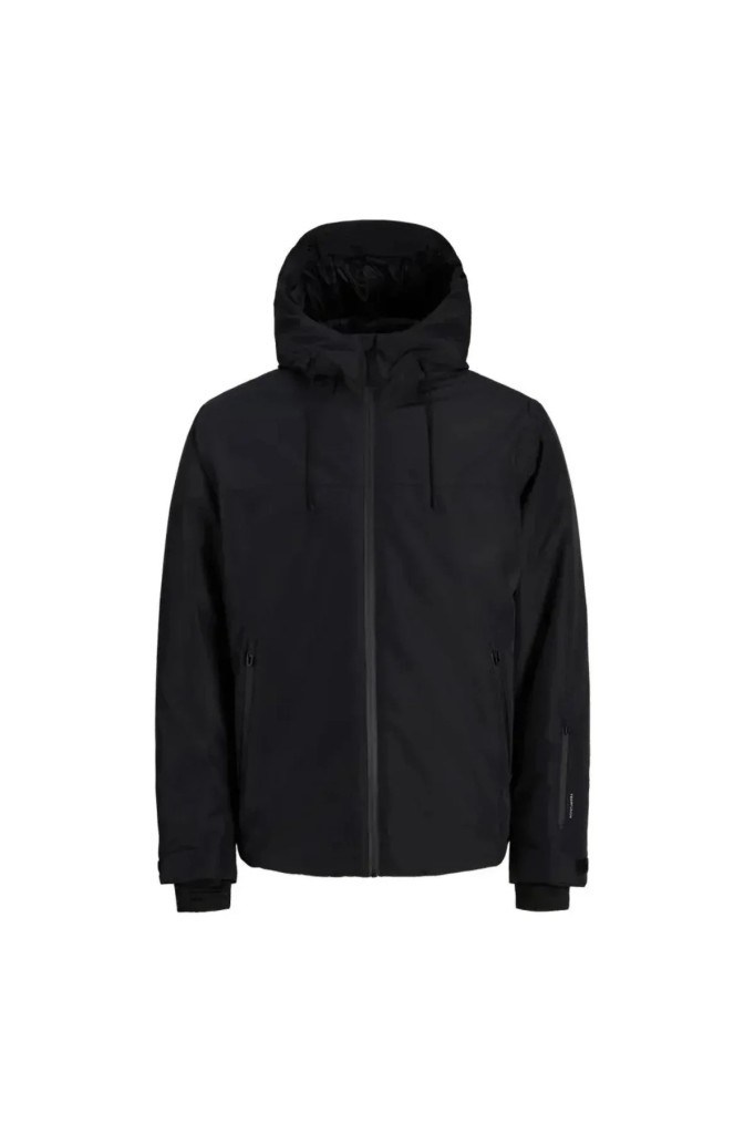 12299783 JCOFUSION TECH JCKT AW26 BLACK ERKEK CEKET