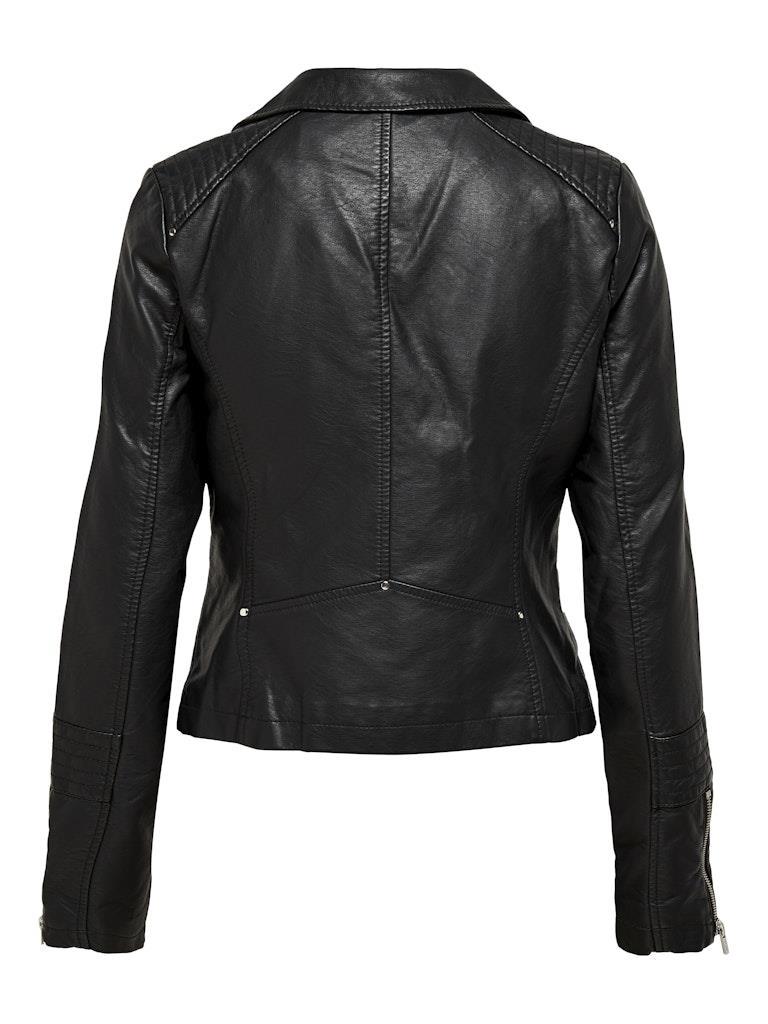 15153079 ONLGEMMA FAUX BLACK KADIN DERİ MONT