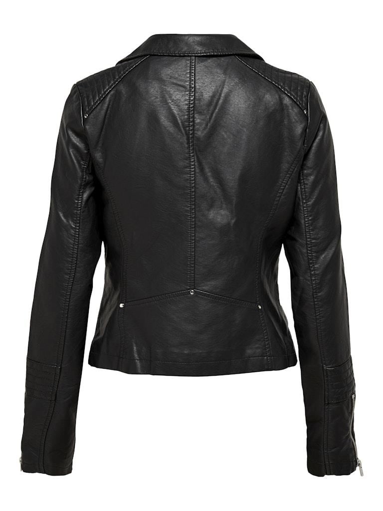 15153079 ONLGEMMA FAUX BLACK KADIN DERİ MONT