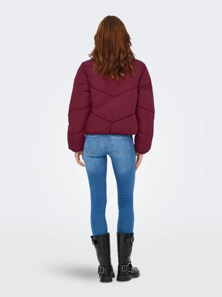 15308639 ONLMAGGI CABERNET PUFFER KADIN KISLIK MONT