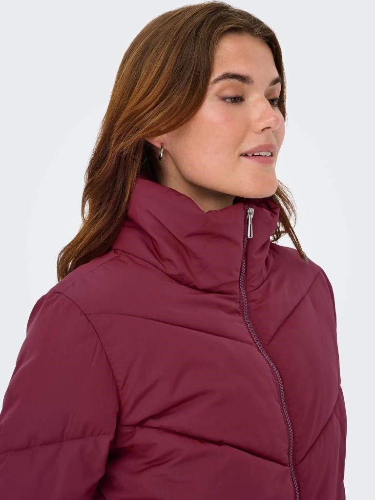 15308639 ONLMAGGI CABERNET PUFFER KADIN KISLIK MONT