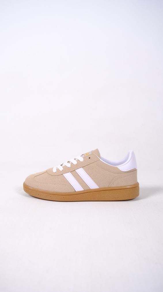 Bej Beyaz Kadın Sneaker N-3268