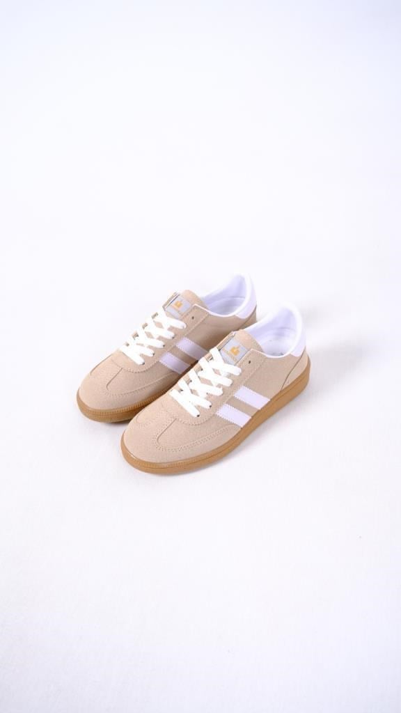 Bej Beyaz Kadın Sneaker N-3268