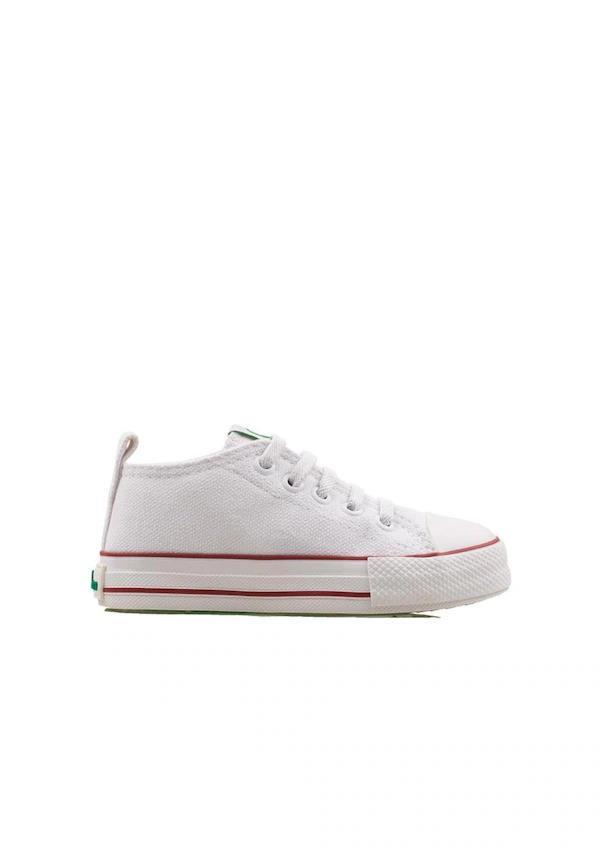 BENETTON BN-30771 BEYAZ ÇOCUK SPOR AYAKKABI