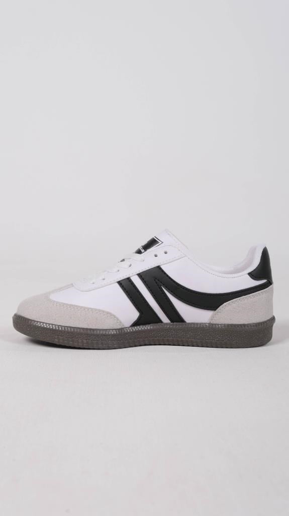 Beyaz Siyah Kadın Sneaker N-3272