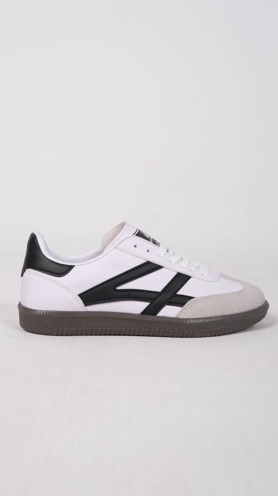 Beyaz Siyah Kadın Sneaker N-3274