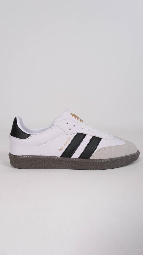Beyaz Siyah Kadın Sneaker N-3276