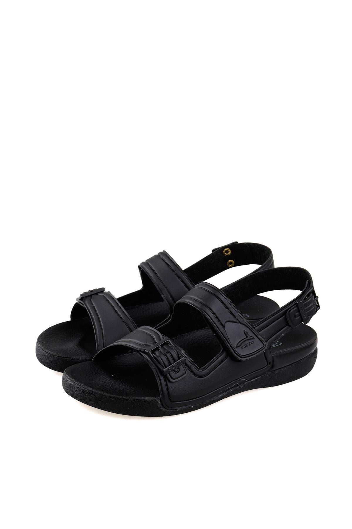 CEYO 1300-4 SİYAH KADIN SANDALET