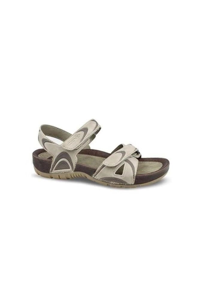 CEYO 9828-3 CAMEL ANATOMİK KADIN SANDALET