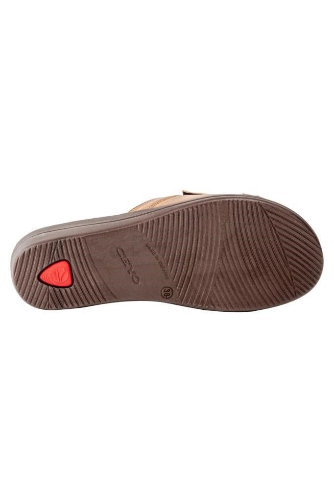 CEYO 9863-36 VİZON KADIN TERLİK
