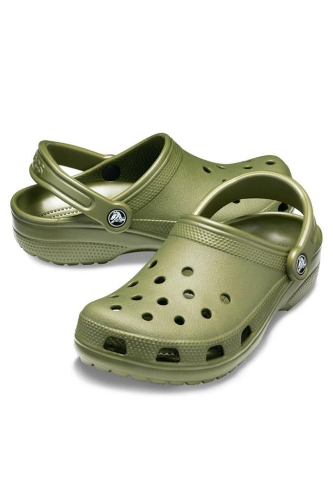 CROCS 10001-CLASSIC 309-ARMY GREEN SİYAH UNİSEX TERLİK