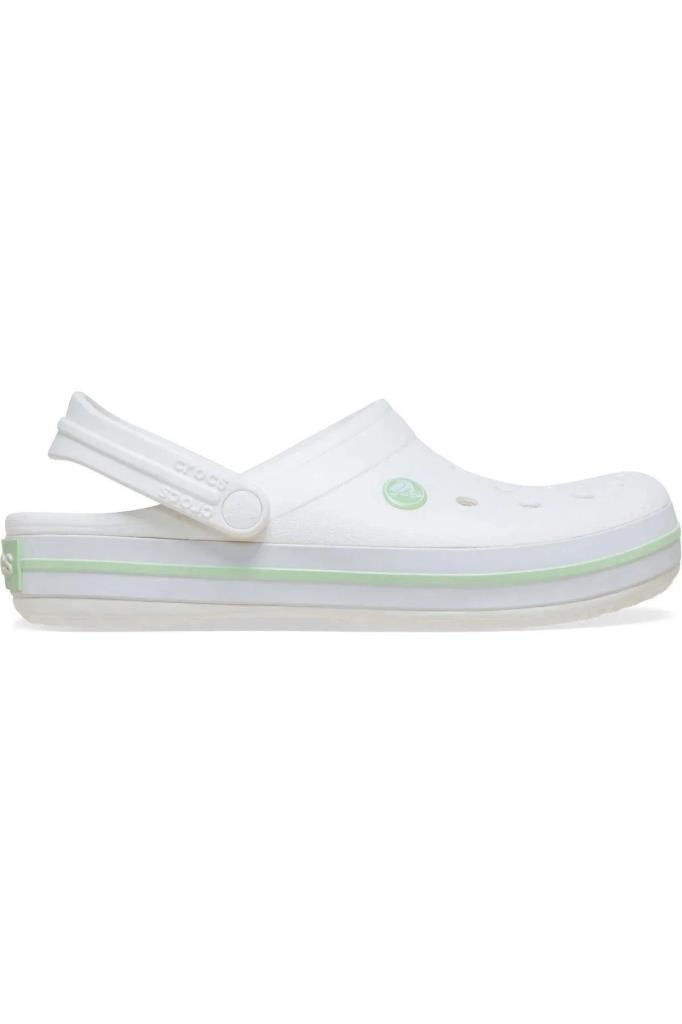 CROCS 11016-CROCBAND 1YL-WHITE/SERENE GREEN UNİSEX TERLİK