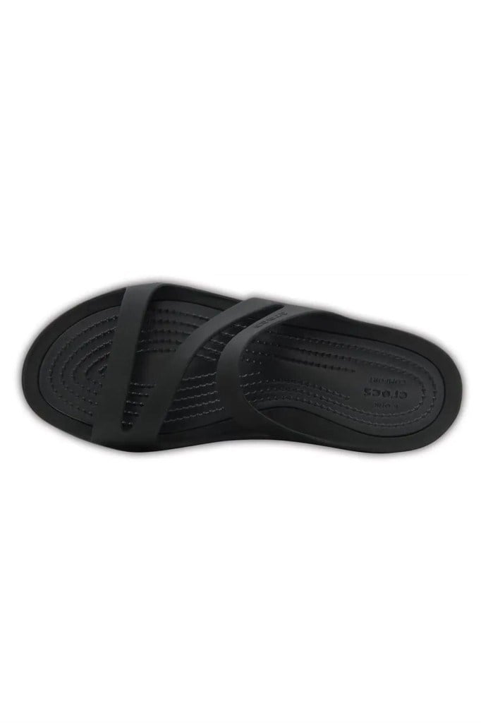CROCS 203998-SWIFTWATER SANDAL W 060-BLACK KADIN TERLİK