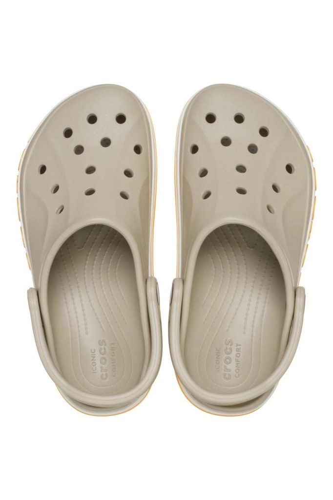 CROCS 205089-BAYABAND CLOG 2V3-COBBLESTONE KADIN TERLİK