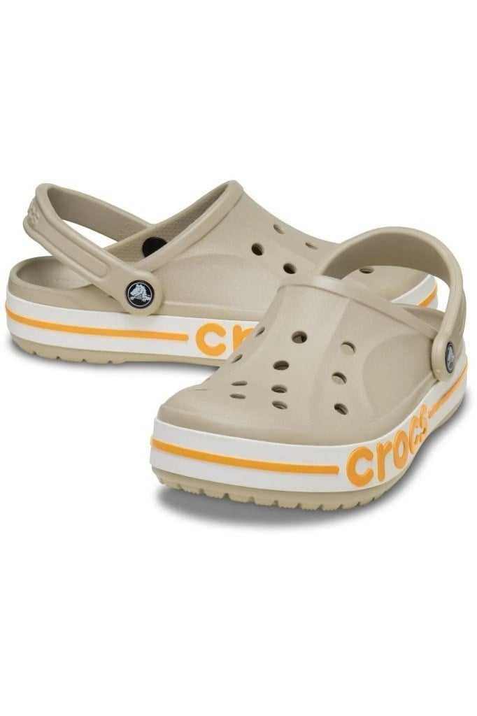 CROCS 205089-BAYABAND CLOG 2V3-COBBLESTONE KADIN TERLİK