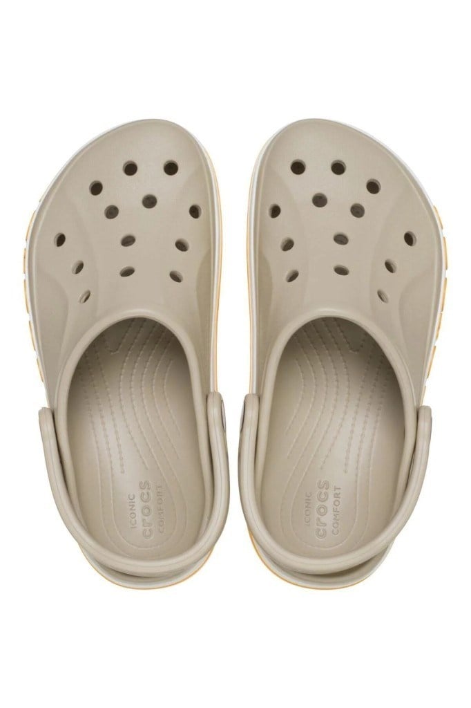 CROCS 205089-BAYABAND CLOG 2V3-COBBLESTONE KADIN TERLİK