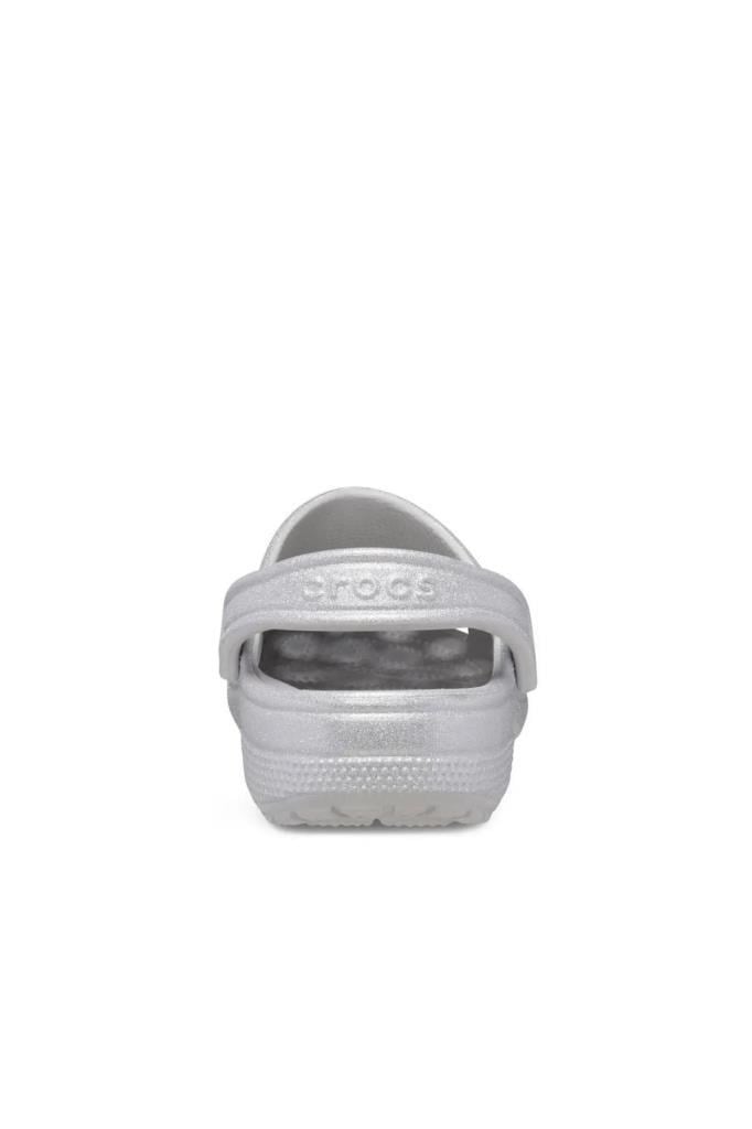 CROCS 205942-CLASSIC GLITTER 0IC-SILVER KADIN TERLİK