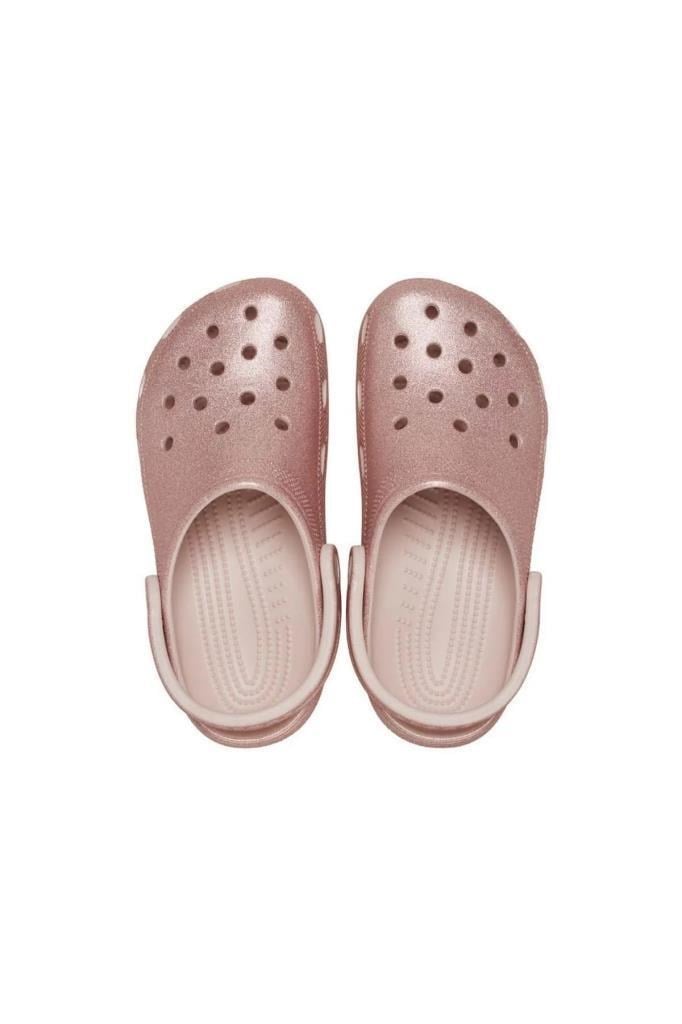 CROCS 205942-CLASSIC GLITTER 6WV-QUARTZ KADIN TERLİK