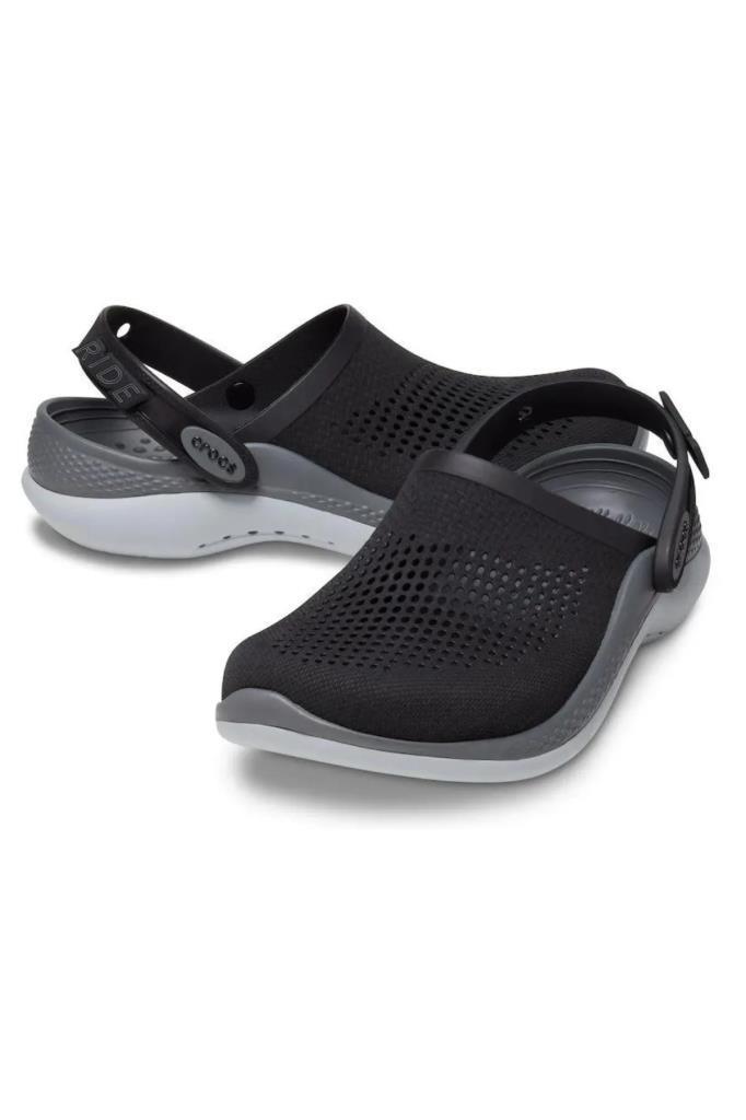 CROCS 206708 - LITERIDE 0DD-BLACK/SLATE UNISEX TERLİK