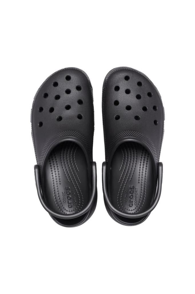 CROCS 206750 - CLASSIC PLAT 001-BLACK PLATFORM TABAN KADIN TERLİK