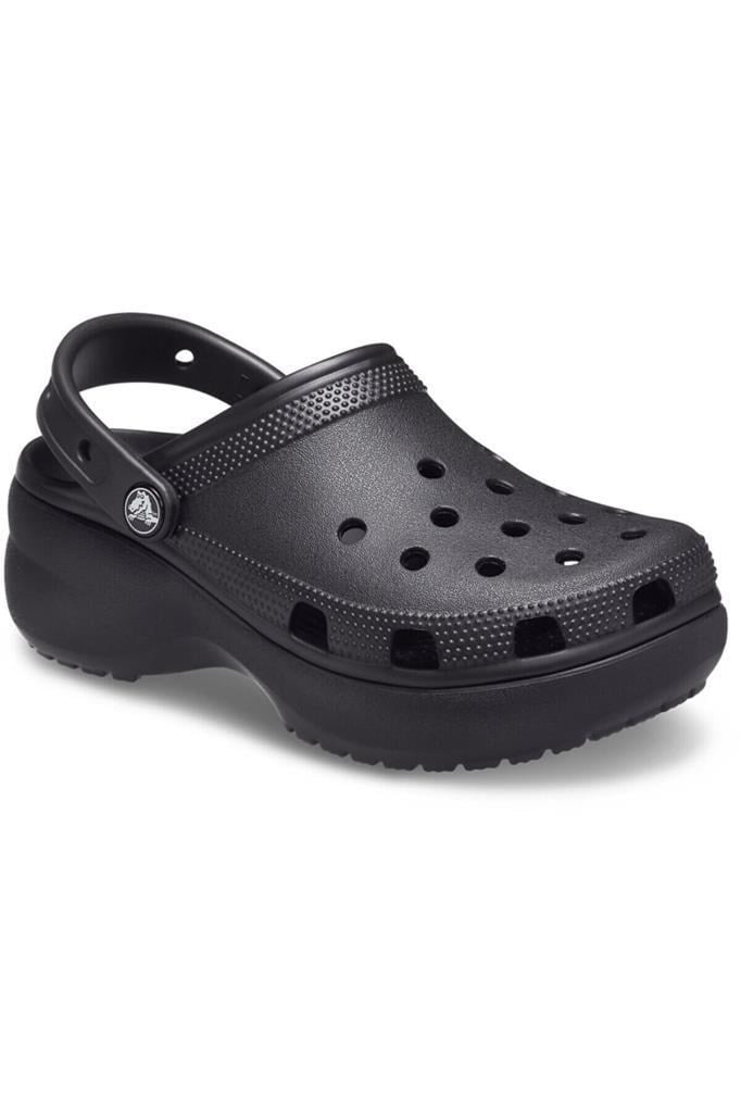 CROCS 206750 - CLASSIC PLAT 001-BLACK PLATFORM TABAN KADIN TERLİK