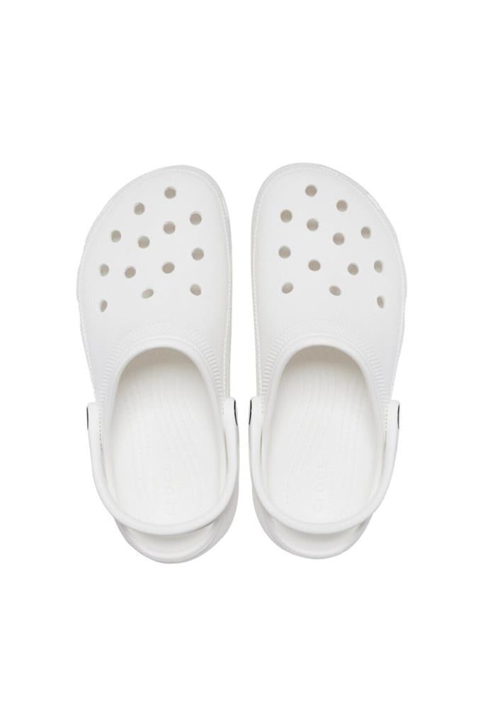 CROCS 206750 - CLASSIC PLAT 100-WHITE PLATFORM TABAN KADIN TERLİK