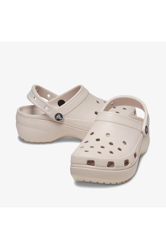 CROCS 206750 - CLASSIC PLAT 6UR-QUARTZ PLATFORM TABAN KADIN TERLİK