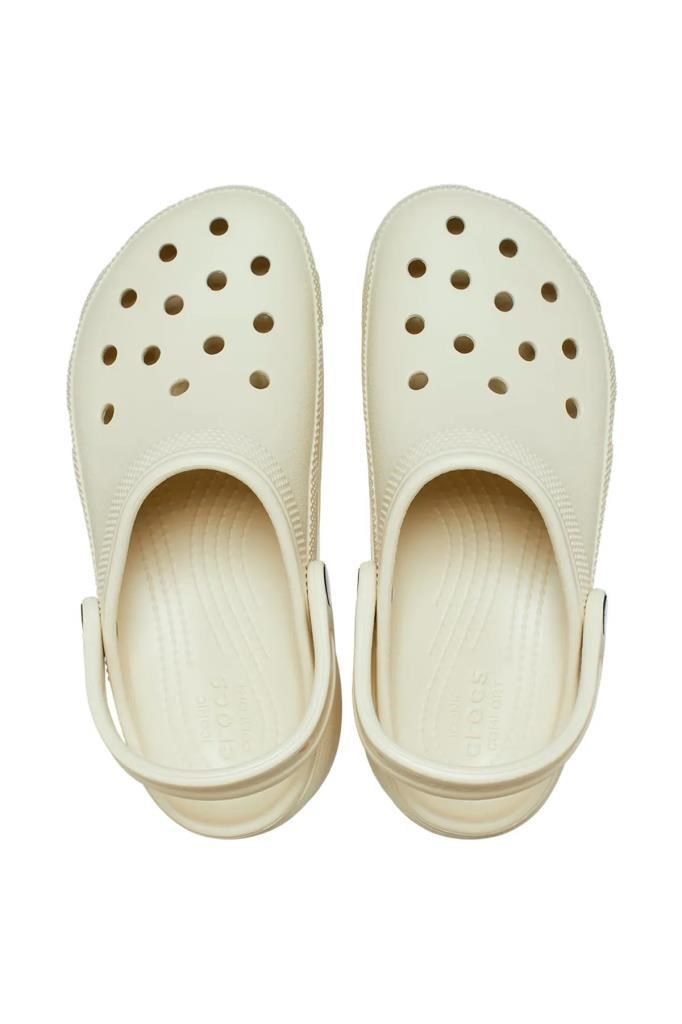 CROCS 206750-CLASSIC PLATFORM W 2Y2-BONE PLATFORM TABAN KADIN TERLİK
