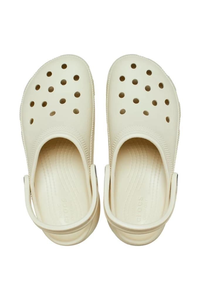 CROCS 206750-CLASSIC PLATFORM W 2Y2-BONE PLATFORM TABAN KADIN TERLİK