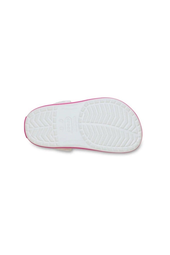 CROCS 207006-CROCBAND CLOG K 6WU-WHITE/PINK ÇOCUK TERLİK