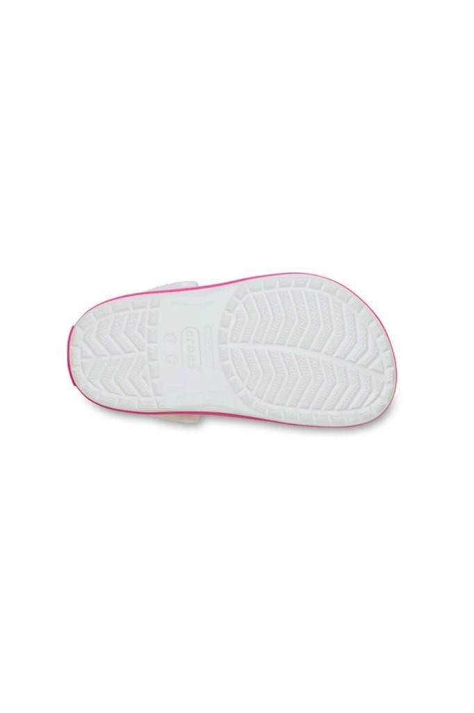 CROCS 207006-CROCBAND CLOG K 6WU-WHITE/PINK ÇOCUK TERLİK