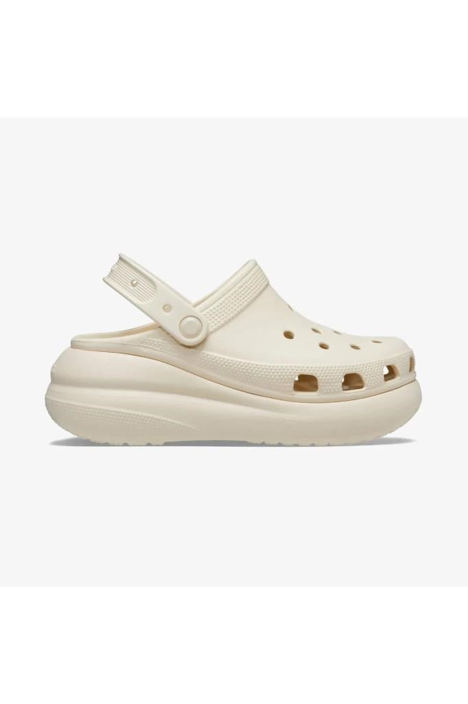 CROCS 207521-CLASSIC CRUSH 2Y2-BONE PLATFORM TABAN KADIN TERLİK