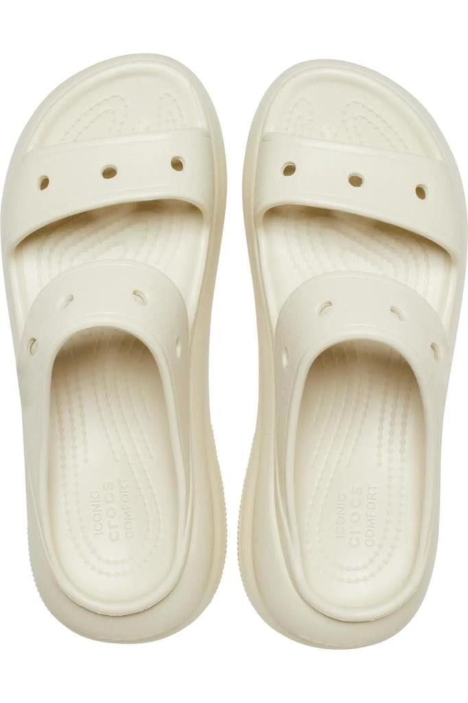 CROCS 207670-CRUSH 2Y2-BONE PLATFORM TABAN KADIN TERLİK