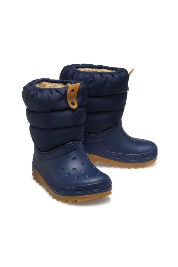CROCS 207684-CLCS NEO PUFF BOOT 4PQ-NAVY/GUM ÇOCUK BOT